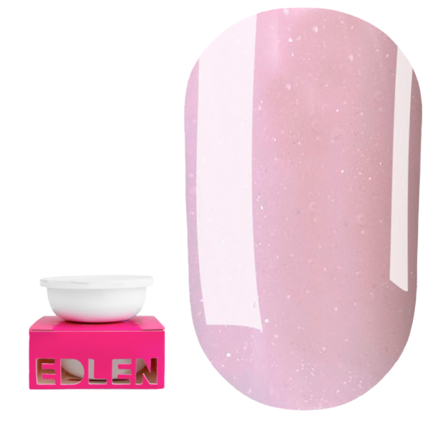 Сменный картридж Edlen Builder Gel Princess №20, нежно-розовый с микроблеском, 15 мл