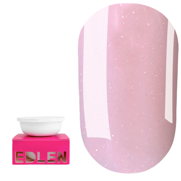 Змінний картридж Edlen Builder Gel Princess №20, ніжно-рожевий з мікроблиском, 15 мл