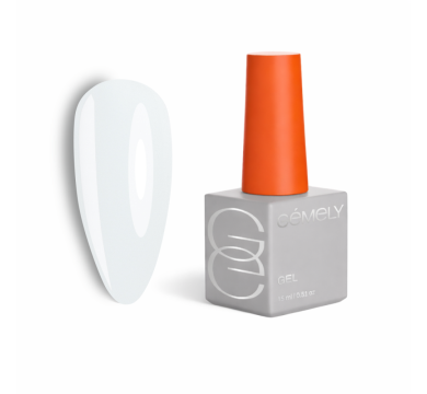 Гель рідкий GEMELY Fast Builder Gel №002, білий, 15 мл