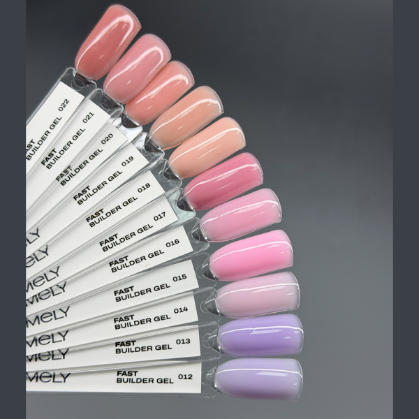 Гель рідкий GEMELY Fast Builder Gel №020, нюд з рожевим підтоном, 15 мл