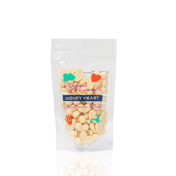 Віск гранульований Viya Browista Honey Heart, жовтий, 100 г
