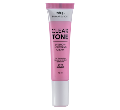 Освітлювач кремовий для брів ZOLA x Makarevich Clear Tone, 15 мл