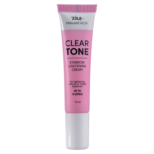 Освітлювач кремовий для брів ZOLA x Makarevich Clear Tone, 15 мл