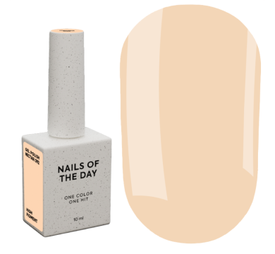 Гель-лак, в один шар NAILSOFTHEDAY №092 Nectar, персиковий, 10 мл
