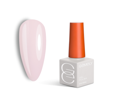 Гель-лак GEMELY Max Color №028, молочно-розовый, 6 мл