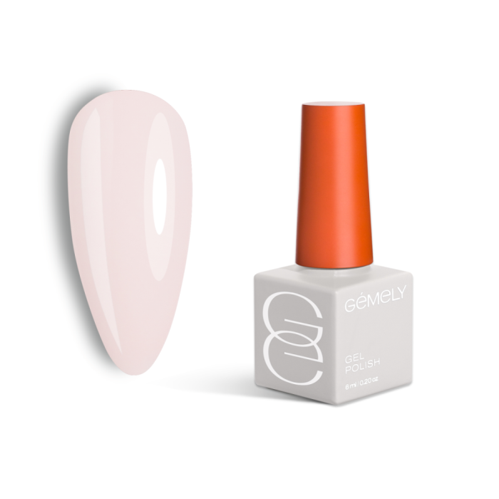 Гель-лак GEMELY Max Color №029, персиково-розовый, 6 мл