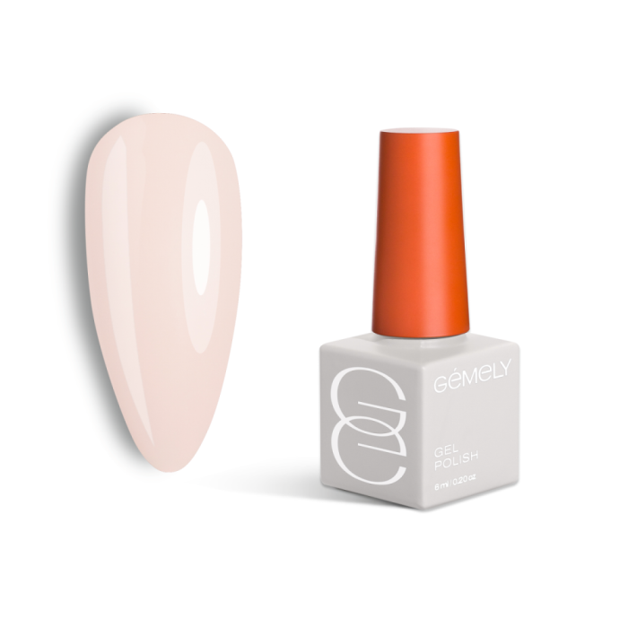 Гель-лак GEMELY Max Color №030, персиковый, 6 мл