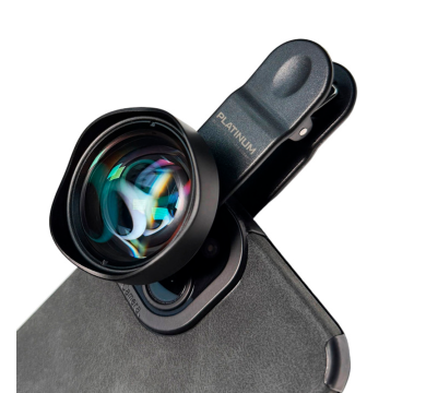 Макролінза для телефону Platinum 75 mm, чорна