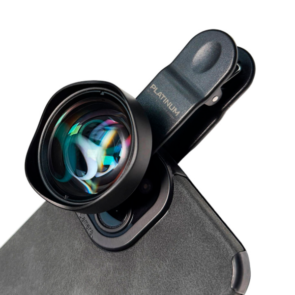 Макролинза для телефона Platinum 75 mm, черная