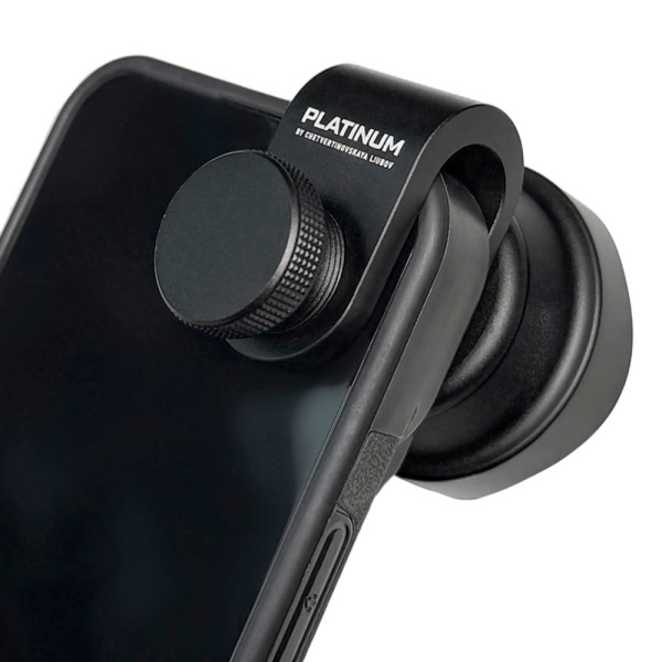 Макролинза для телефона Platinum 75 mm, черная