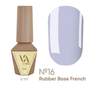 База камуфлююча Valeri Rubber Base French New №016, лавандова, 6 мл