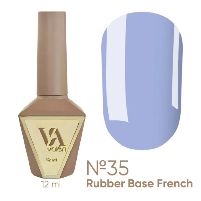 База камуфлирующая Valeri Rubber Base French New №035, сиреневая, 12 мл