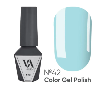 Гель-лак Valeri Color New №042, мятно-голубой, 6 мл