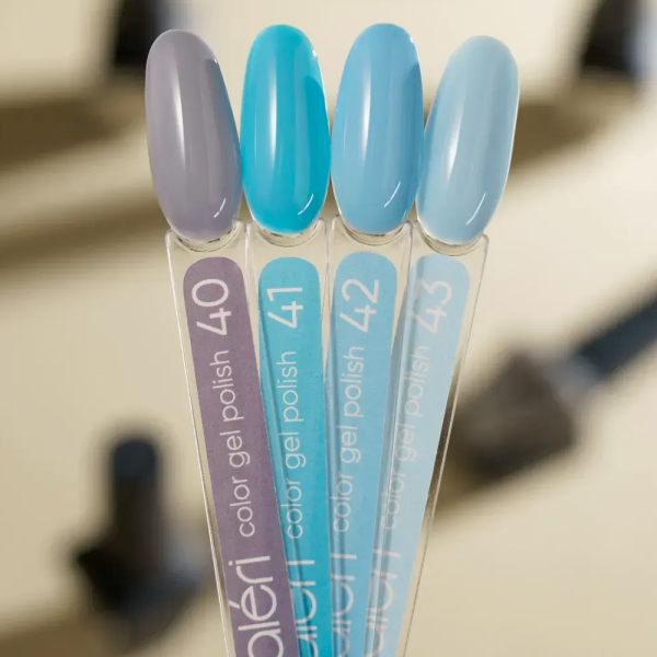 Гель-лак Valeri Color New №042, мятно-голубой, 6 мл