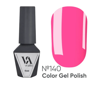 Гель-лак Valeri Color New №140, ярко-розовый, 6 мл