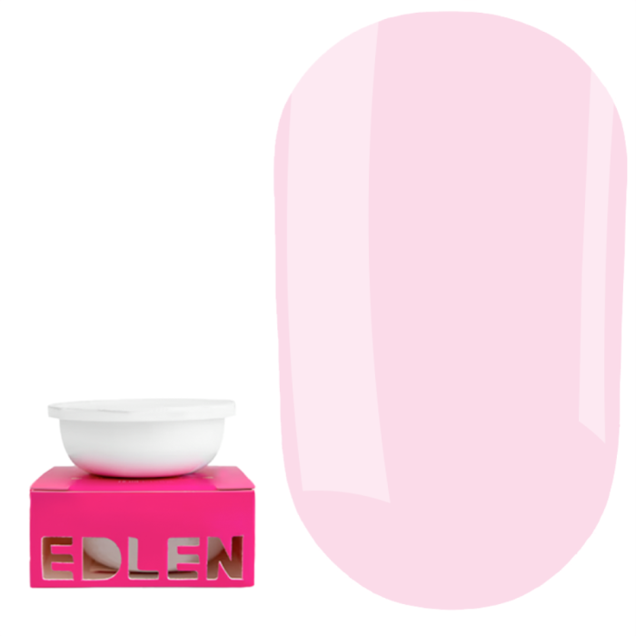 Змінний картридж Edlen Builder Gel Butterfly №41 - гель для нарощування, молочно-рожевий, 30 мл