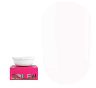 Сменный картридж Edlen Builder Gel Cheesy №47 - гель для наращивания, кремовый, 15 мл