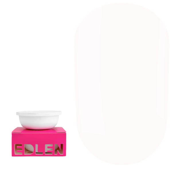 Змінний картридж Edlen Builder Gel Cheesy №47 - гель для нарощування, кремовий, 15 мл