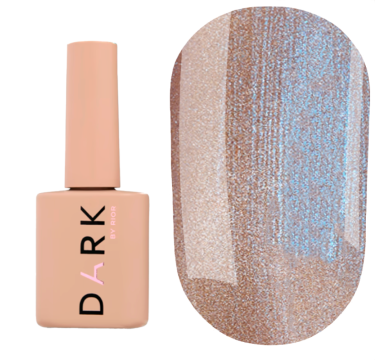 Гель-лак котяче око DARK Gel Polish Cat Eye №36, пудра з блакитним відливом, 6 мл