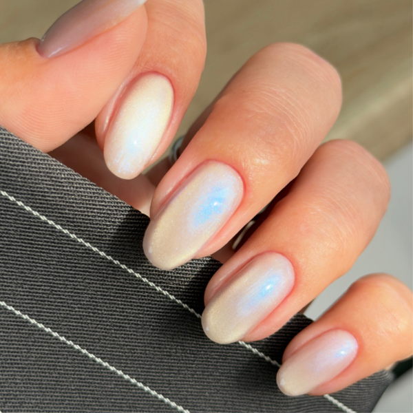 Гель-лак кошачий глаз DARK Gel Polish Cat Eye №36, пудра с голубым отливом, 6 мл