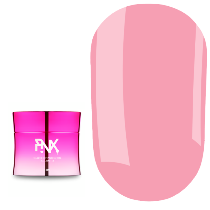 Pinx Builder gel I Love Nude №020 - конструирующий гель, персиково-розовый,  30 мл