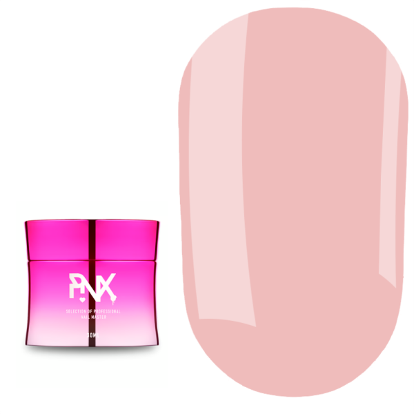 Pinx Builder gel I Love Nude №021 - конструюючий гель, бежево-рожевий, 30 мл