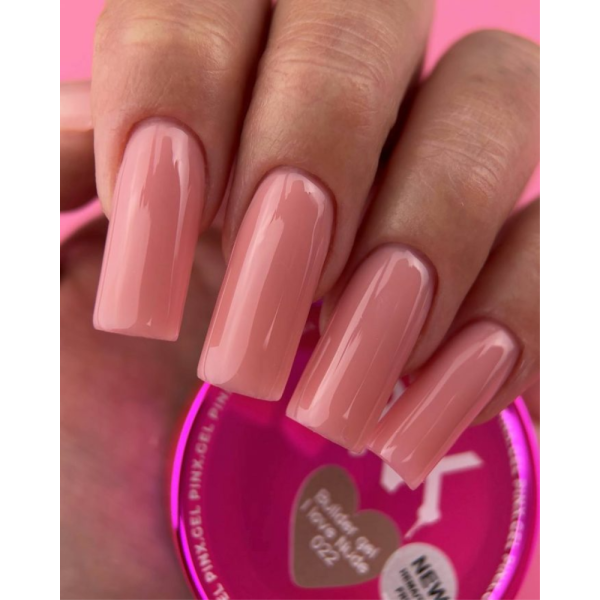 Pinx Builder gel I Love Nude №022 - конструирующий гель, бежевый, 30 мл