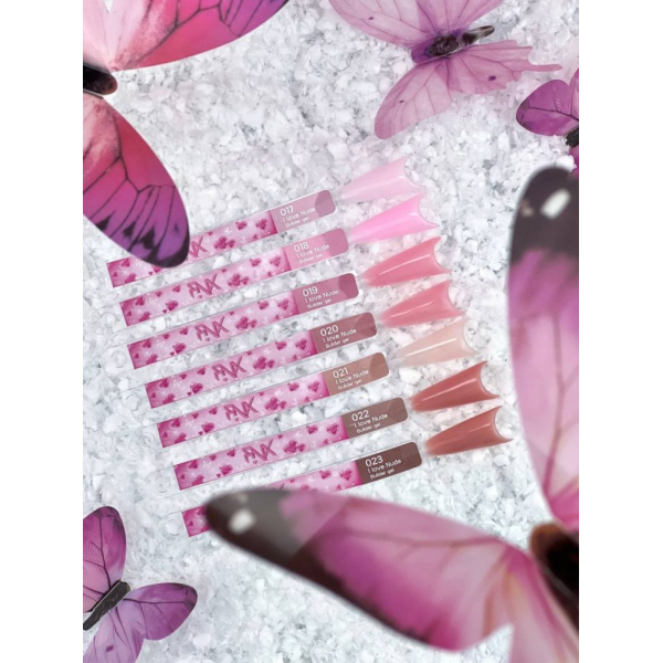 Pinx Builder gel I Love Nude №023 - конструюючий гель, бежево-нюдовий, 30 мл
