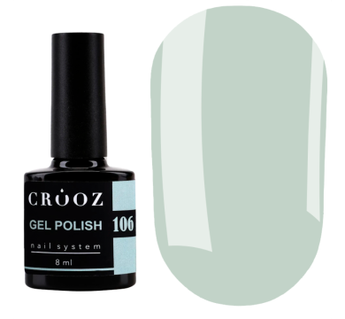 Гель лак Crooz Gel Polish №106, пастельно-оливковий, 8 мл