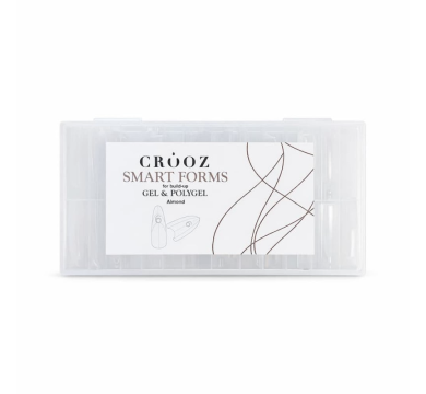 Верхні форми Crooz Smart Forms для Build-up Gel & Polygel Almond, сендвіч, мигдаль, 240 шт.