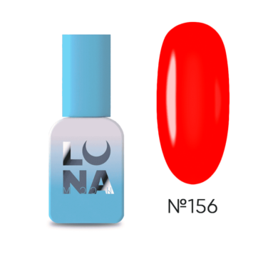 Гель-лак LUNA Color №156, неоновий оранжевий, 8 мл