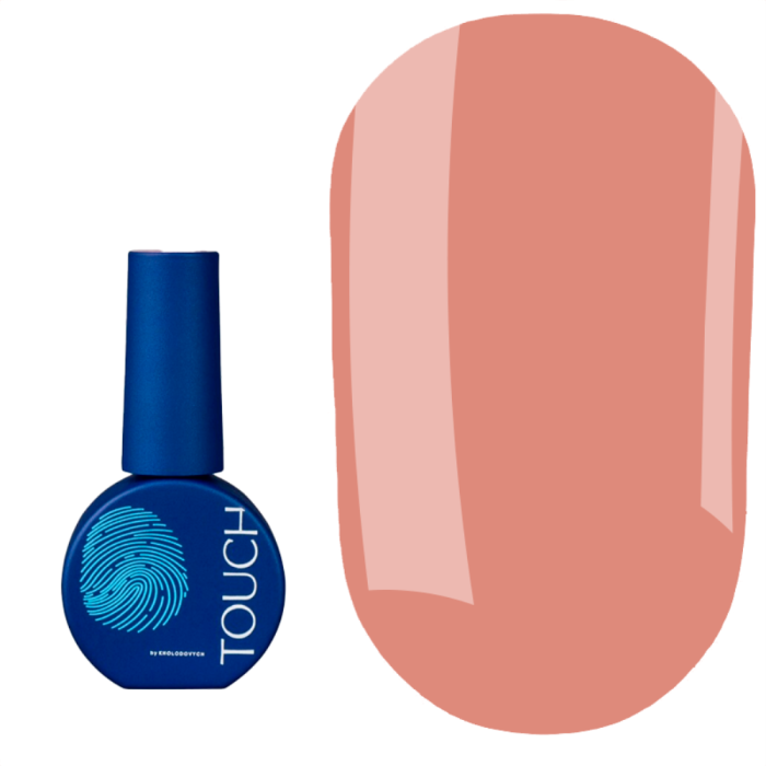 Гель-лак однофазний Touch Gel Polish One Step №12, бежево-рожевий, 7 мл