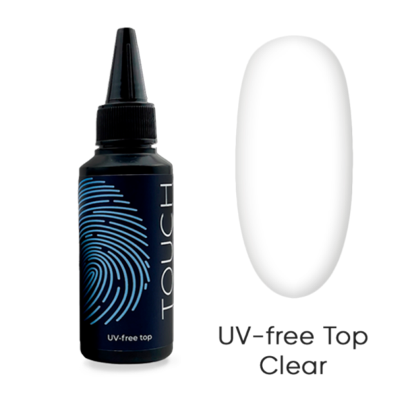 Топ без УФ-фильтров Touch UV-Free Top, 60 мл