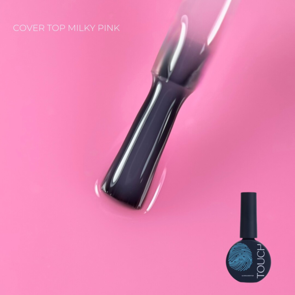 Топ камуфлюючий Touch Top Cover №10 Milky Pink, молочно-рожевий, 7 мл