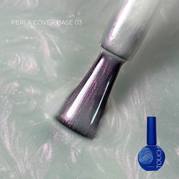 База камуфлююча Touch Cover Base Perla №03, перламутрова рожева, 13 мл