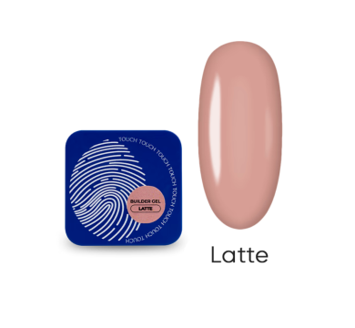 Гель для нарощування Touch Builder Gel №21 Latte, латте, 10 мл