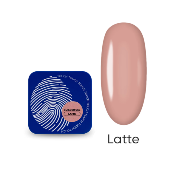 Гель для нарощування Touch Builder Gel №21 Latte, латте, 10 мл