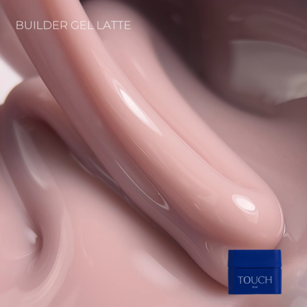 Гель для нарощування Touch Builder Gel №21 Latte, латте, 10 мл