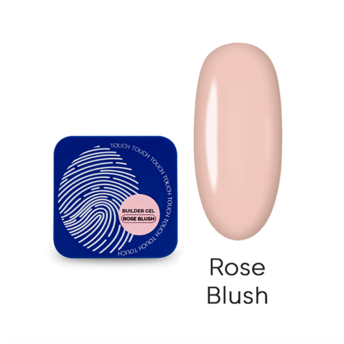 Гель для нарощування Touch Builder Gel №19 Rose Blush, кремово-рожевий, 10 мл