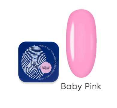 Гель для наращивания Touch Builder Gel №38 Baby Pink, розовый, 10 мл