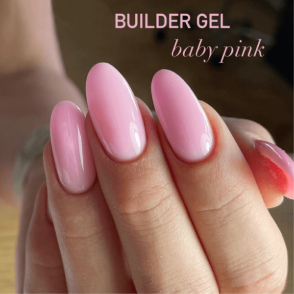 Гель для наращивания Touch Builder Gel №38 Baby Pink, розовый, 10 мл