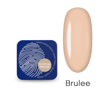 Гель для нарощування Touch Builder Gel №31 Brulee, бежево-нюдовий, 10 мл