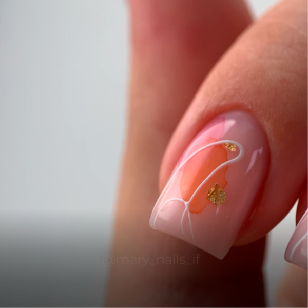 Гель для наращивания Touch Builder Gel №20 Caramel, розовая карамель, 10 мл
