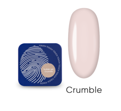 Гель для нарощування Touch Builder Gel №33 Crumble, світлий тауп, 10 мл