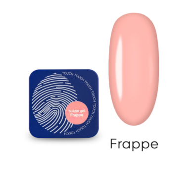 Гель для нарощування Touch Builder Gel №24 Frappe, ніжно-рожевий, 10 мл