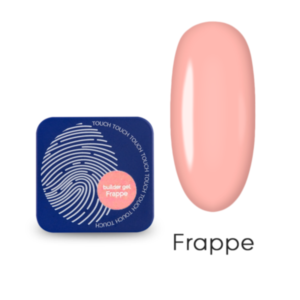 Гель для нарощування Touch Builder Gel №24 Frappe, ніжно-рожевий, 10 мл