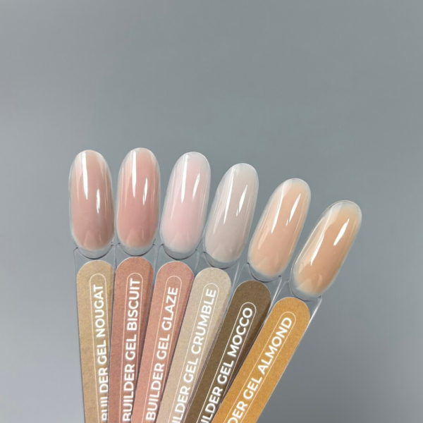 Гель для наращивания Touch Builder Gel №13 Glaze, пудрово-розовый, 10 мл