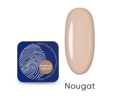 Гель для нарощування Touch Builder Gel №29 Nougat, горіховий латте, 10 мл