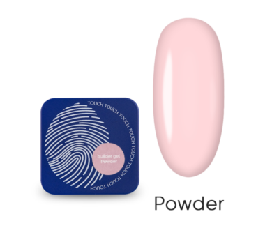 Гель для нарощування Touch Builder Gel №18 Powder, пудра, 10 мл