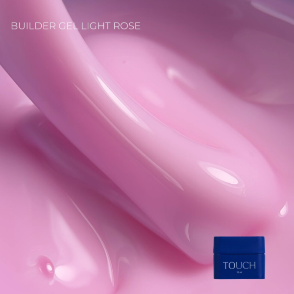 Гель для нарощування Touch Builder Gel №37 Light Rose, ніжно-рожевий, 30 мл